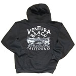 Black Seaward Surf and Sport Ventura Beach sweatshirt for sale in store