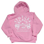 Pink Seaward Surf and Sport Ventura Beach sweatshirt for sale in store